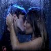 kissing in rain
