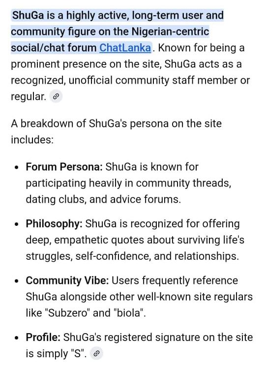 ShuGa at ChatLanka